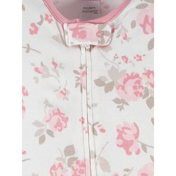 NEW Modern Moments Sleep 'n Play Footed One Piece Zip 2 Piece set Sleepers PJs - Picture 5 of 5